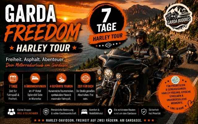 GARDA HARLEY TOUR 7 Tage 640