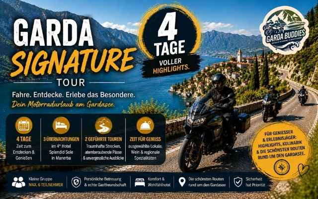 GARDA SIGNATURE TOUR. 2027 4 TAGE 640