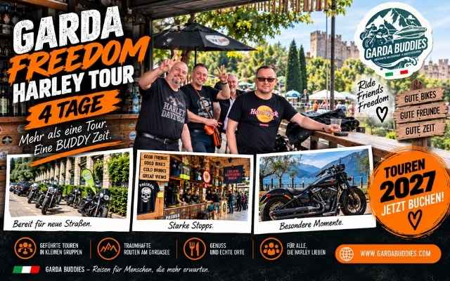 Harley Tour 2027 - 4 Tage 640
