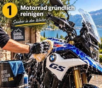 Motorrad sicher überwintern.