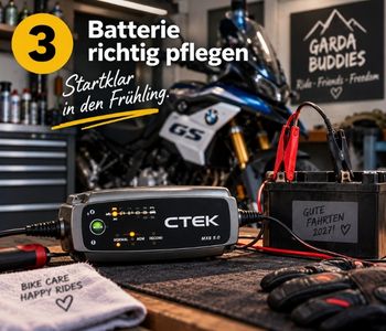 Motorrad sicher überwintern.