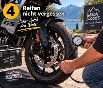 Motorrad sicher überwintern.